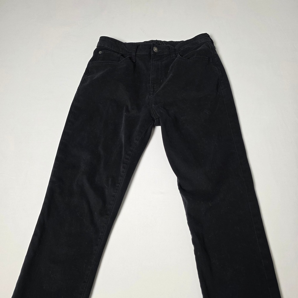 Arizona Jean Co High Rise Skinny Jeans Women 9 Black Stretch Denim Solid Classic